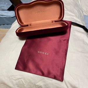 Gucci glasses case